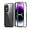 Black, variant on Compatible with Oppo Reno 10 Pro Case with Built-in Privacy Glass Screen Protector, Ultra Slim Oppo Reno 10 Pro Phone Case Clear for Women Men Shockproof Protective Cover (Black)