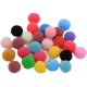 thumbnail image 1 of Venta al por mayor colorido 8/10/15/20/25/30mm pompón redondo bola imitación pompón relleno de limo llavero hacer bola de lana adorno de Navidad, 1 of 3