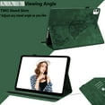 thumbnail image 3 of GSFY Case for 2024 iPad Pro 11 Inch M4 (5th Generation), PU Leather Multi-Angle Folio Stand Cover w/Pencil Holder & Card Pockets for iPad Pro 11'' 5th Gen, Butterfly-Green, 3 of 7