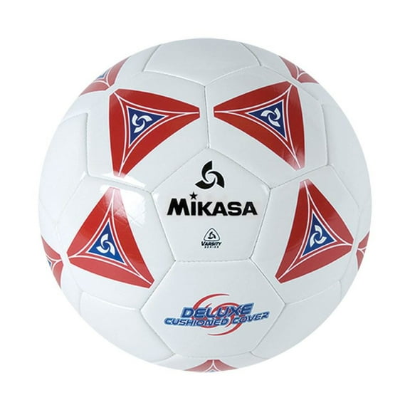 Mikasa USA SS Series Size 5 Club, Recreational or Pro Soccer Ball, Red and White