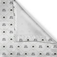 thumbnail image 4 of Ambesonne Modern Window Valance, Crowns Dots, 54" X 18", Black White, 4 of 5