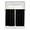 Black, variant on Warm Beige Kitchen Curtains Tier 24 Inch Length, Solid Color Farmhouse Beige Rod Pocket Light Filtering Window Curtains Living Room Bedroom Curtain Drapes Cafe Curtain Window Treatment 27.5''x24''x2