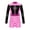 Black-A, variant on YEAHDOR Kids Girls Halloween Racing Driver Costume Sequins Checkerboard Print Jumpsuit A Red 4
