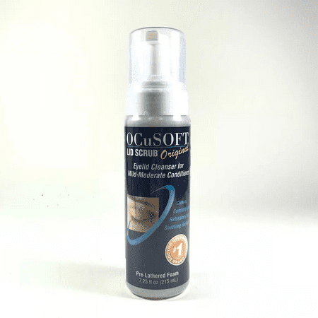 Ocusoft Lid Scrub Foaming Eyelid Cleanser 7.25 oz