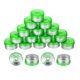 thumbnail image 1 of Tapas Flip Off de 13 mm Uxcell 200PCS Sellos Sin Rebabas Tapas Superior Flip Off para Frascos de Vidrio y Frascos Liofilizados, Verde/Plata, 1 of 6