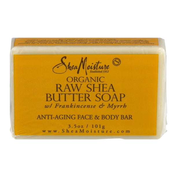 SheaMoisture Raw Shea Butter Bar Soap, 3.5 Oz.