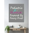 thumbnail image 2 of Pediatric Nurse Fairy 2 Poster Wall Art, Modern Wall Decor, 12x18 UNFRAMED, 2 of 3