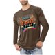 thumbnail image 1 of Blusas y camisas de manga larga con cuello redondo para hombre, ropa deportiva para el hogar, pijamas, camisetas de color liso, blusa deportiva para hombre, poliéster, 1 of 5