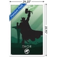 thumbnail image 3 of Marvel Heroic Silhouette - Thor Wall Poster, 22.375" x 34", Framed, 3 of 3