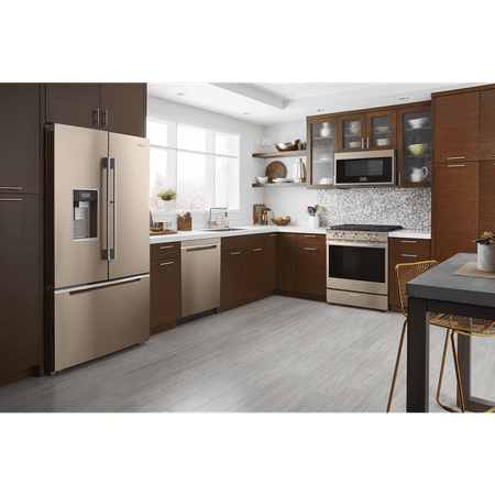 Whirlpool - 1.9 Cu. Ft. Convection Over-the-Range Microwave - Black Stainless Steel