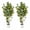 White, variant on Accreate Pack of 2 Artificial Lemon Trees, 120 cm, Artificial Lemon Tree in White Pot with Realistic Leaves and 28 Fruits, Large Olive Tree Plant for Living Room, Office, Balcony