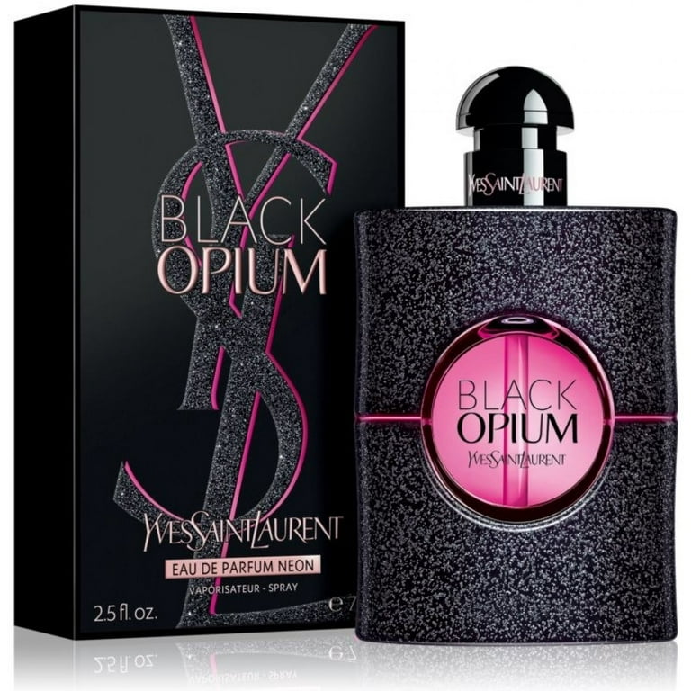 Black Opium Eau De Parfum Neon Spray By Yves Saint Laurent - 2.5 oz Black Opium Eau De Parfum Neon Spray By Yves Saint Laurent - 2.5 oz