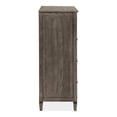 thumbnail image 4 of Furniture of America Memora Adult Transitional 4-Drawer Vertical Dresser, Wire-Brushed Warm Gray, 4 of 5