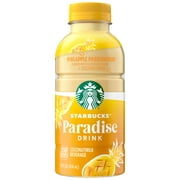 Starbucks Paradise Drink Pineapple Passionfruit with Coconut Milk, 14 fl oz Bottle