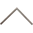 thumbnail image 2 of Roma Moulding 4x6 Solid Wood, Country Style, Antique Silver Single Photo Frame, 2 of 5