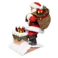thumbnail image 4 of Kurt Adler 10.5-Inch Coca-Cola Santa in Chimney Christmas Tablepiece, 4 of 5