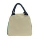 thumbnail image 4 of Bolsas térmicas portátiles de combinación de colores 1 Pc para trabajo 9.06"x5.51"x7.87" Beige Verde, 4 of 5