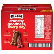 Milk Bone GravyBones Dog Biscuits, Small Dog Treats, 7 lb.