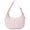 Pink, variant on HUISZJ Puffer Crescent Bag, Quilted Shoulder Bag with Zipper, Adjustable Strap Underarm Shoulder Bag for Work Travel