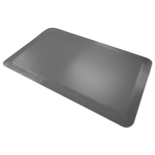 Millennium Mat 44020350 Pro Top Anti-Fatigue Mat, PVC Foam/Solid PVC, 24 x 36, Gray