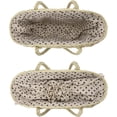 thumbnail image 4 of Kukuzhu Women Straw Beach Tote Bag Handmade Woven Shoulder Bag Top Handle handbag for Summer, 4 of 6