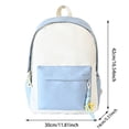 thumbnail image 4 of jiaxiM School Backpacks Custom Printed Name Lightweight Mini School Bag for Ages 3rd 4th 5th 6th, Primary School, Park, Outdoor Walk, 4 of 9