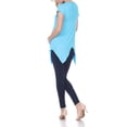 thumbnail image 3 of White Mark Women's Maternity Myla Embellished Tunic Top-Available in Plus Sizes, 3 of 4