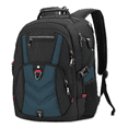 thumbnail image 1 of Mochila Para Laptop De 17 In Impermeable Negro con Azul Malubero Malu2186, 1 of 3