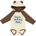 thumbnail image 3 of Inktastic Happy Birthday Mom Boys or Girls Long Sleeve Baby Bodysuit, 3 of 5