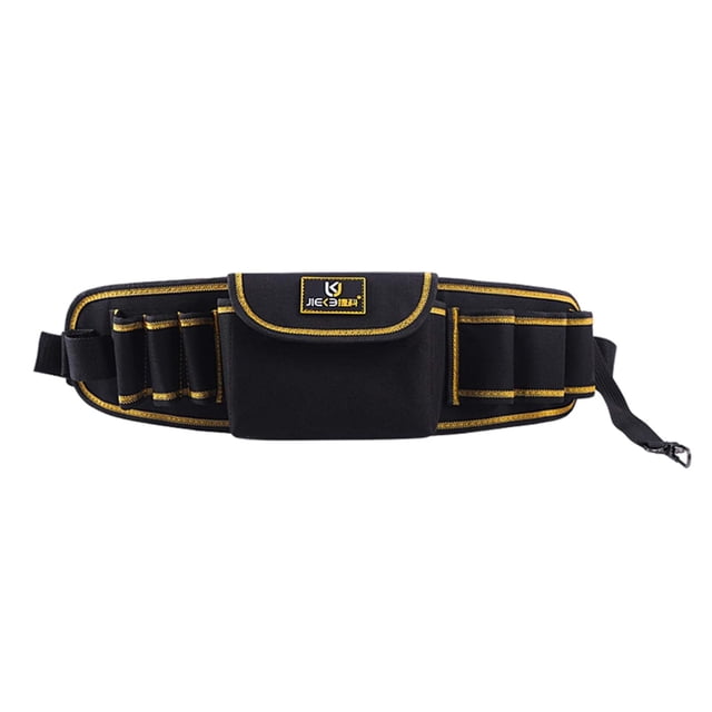 Bolsa de herramientas Kusrkot para electricista ajustable impermeable 52x13cm organizador de cubos