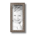 thumbnail image 2 of ArtToFrames 4" x 9" Silver Picture Frame, 4x9 inch Multi Wood Poster Frame (WOM-4756), 2 of 8