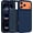 Deep Blue, variant on Magnetic for iPhone 17 Pro Max Case 6.9" 2025, Compatible with Magsafe Silky Liquid Silicone Slim Soft Full-body Shockproof Protective Women Girl Men Phone Cover for iPhone 17 ProMax,Hot Pink