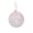 Pink, variant on EazyTech Macaron Grain Foam Christmas Tree Ball Ornaments Set of 3, Lightweight Festive Decorations for Xmas Tree Home Party Gift
