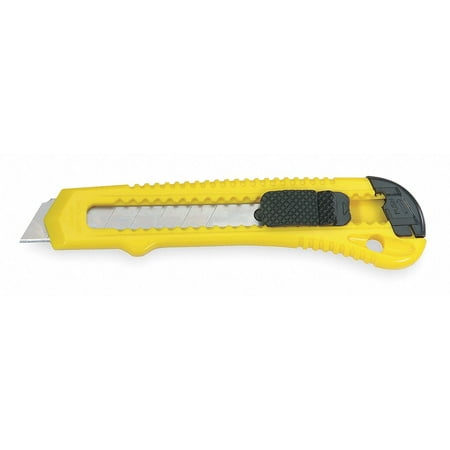 Plastic Retractable Utility Knife - 18MM Quick-Point Snap-Off Retractable Utility Knife, Lot of 1