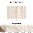 thumbnail image 5 of CHITOOMA 6'x9' Area Rugs for Living Room, Washable Rugs Print Pattern Boho Soft Geometric Bohemian Carpet Indoor Rug for Bedroom Dining Room Office Nonslip Foldable Rug, 5 of 9