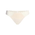 thumbnail image 6 of Joyspun Women's Microfiber and Lace Cheeky Panties, 3-Pack, Sizes XS-3XL, 6 of 8
