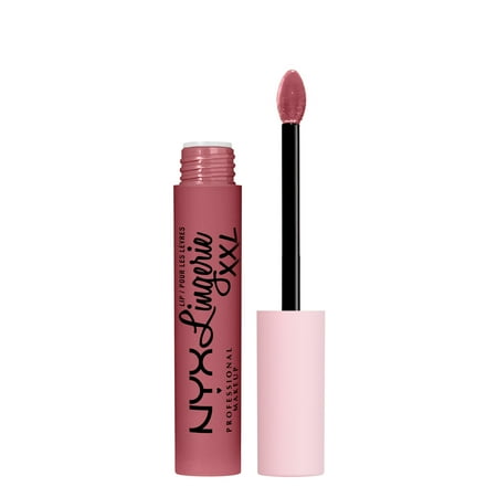 NYX Professional Makeup Lip Lingerie XXL Smooth Matte Liquid Lipstick 16hr Longwear Flaunt It 0.13 fl oz
