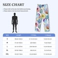 thumbnail image 4 of Lsque Cactus1 Print Men's Pajama Pants, Lounge Pant - Comfortable Home Wear,Elastic Waistband, Stylish Design-Small, 4 of 9