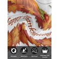 thumbnail image 7 of Maple Leaves Fall Cloth Napkins Set of 4 Reusable Dinner Napkins, Thanksgiving Pumpkins Autumn Corn Wood Grain Cocktail Napkin Washable Table Napkins for Wedding/Holiday Party/Baby Shower 20"x20", 7 of 7