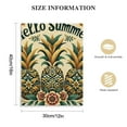 thumbnail image 2 of Leisuo Wall Art 16x20 in / 12x16 in Decorative Canvas Print Hello Summer Pineapple, Tropical Seasonal 12x16 in, 2 of 5