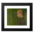 thumbnail image 2 of Aristide Maillol 14x12 Black Modern Framed Museum Art Print Titled - Young Peasant in Bust (1891), 2 of 5