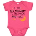 thumbnail image 3 of Inktastic I Love My Mommy to the Moon and Back Boys or Girls Baby Bodysuit, 3 of 5