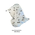 thumbnail image 3 of YIMWNYI Soft Cute Warm Blanket, Thickened Flannel Blanket, Cozy Plush Throw, Multi-Purpose Sofa Bed Blanket, Home Décor Gift, Travel Nap Blanket, 3 of 7