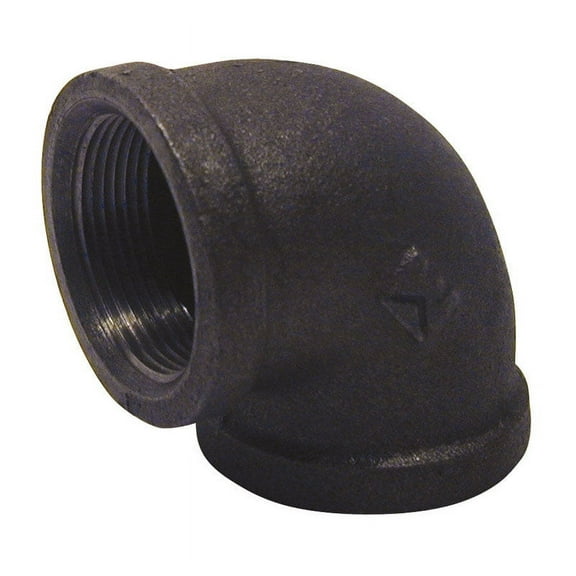 Southland 520-003HN 90-Degree Elbow, 1/2", Black
