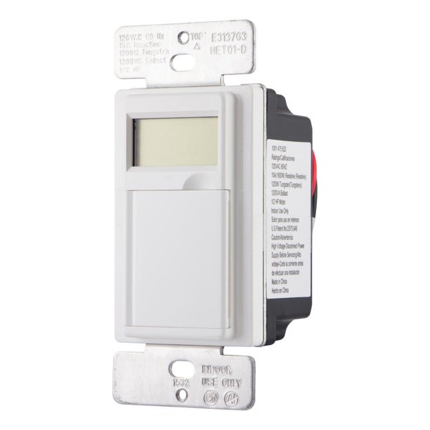 Defiant 15 Amp 7Day InWall Digital CFLLED Compatible Timer 13257