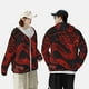 thumbnail image 4 of Fotbe Red Dragon On Black Chaqueta con Protección Solar UPF 50+ para Hombre y Mujer, Camisa con Capucha y Bolsillos-Small, 4 of 7