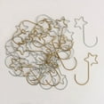 thumbnail image 3 of 20 Pcs dans un Paquet Décorations de Sapin de Noël Crochets Fil de Noël Crochet en Forme de S Décorations pour Fête Maison Décorations de Noël (Rouge Vif), 3 of 5