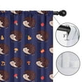 thumbnail image 4 of Blackout Kids Curtains,Cute Hedgehog Pattern Childrens Insulated Curtains Set Of 2,Bedroom Essentials,Toddler Room Decor 42"x54", 4 of 5