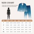 thumbnail image 6 of Disketp Pajamas Set Long Sleeve Sleepwear Womens Button Down Nightwear Pj Sets-Christmas Snowflakes, 6 of 9