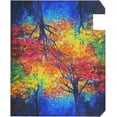 thumbnail image 3 of ALAZA Autumn Fall Trees Magnetic Mailbox Cover MailWraps Garden Yard Home Decor for Outdoor Standard Size-18"x 20.8", 3 of 5